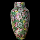 Vase thousand flowers China period Republic 1912-1950