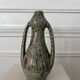 Art Nouveau ceramic vase with handles