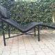 Leather lounge chair  by wrong Björklund  1980 s