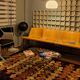 Friso Kramer 4-seater bench for Wilkhahan 60-70's