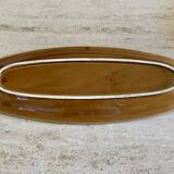 Grand plat en céramique vintage par Sarreguemines, circa 1970's