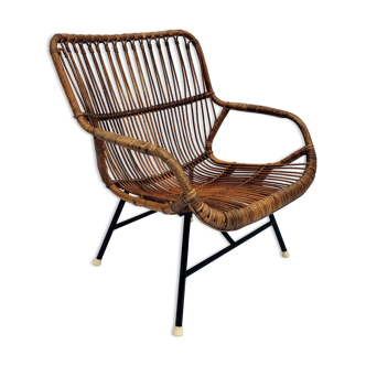 Rattan armchair