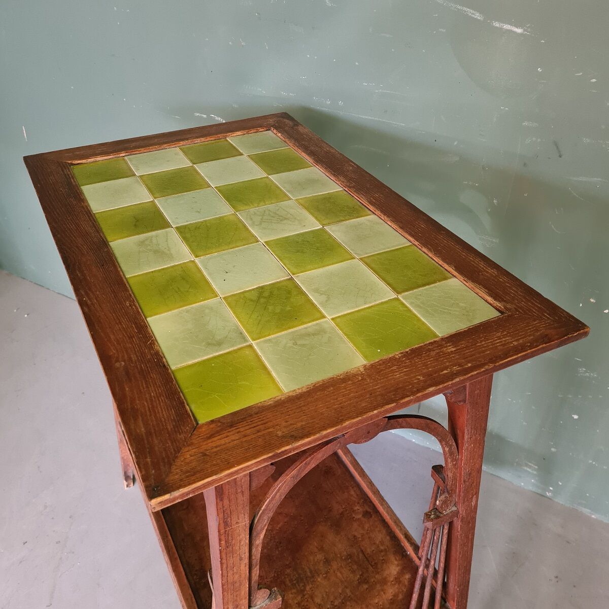French Art Nouveau Table, Early 1900s