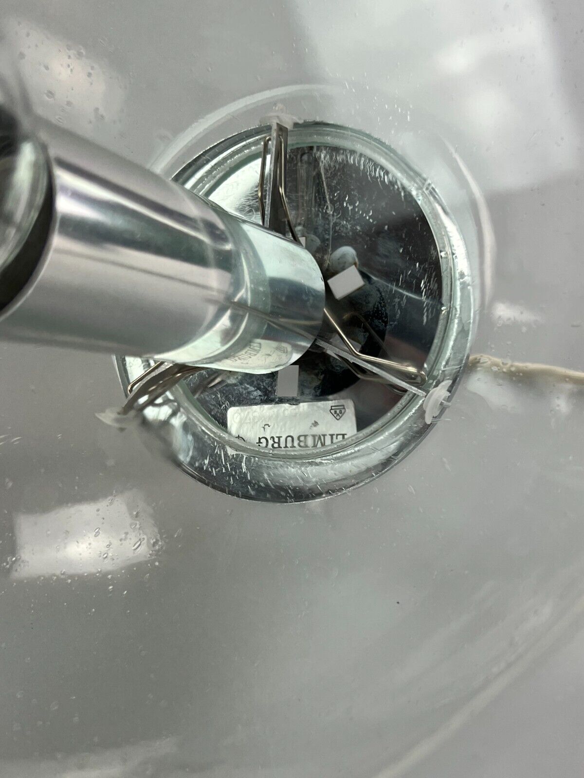 60s 70s lamp light ceiling lamp Limburg glass space age design