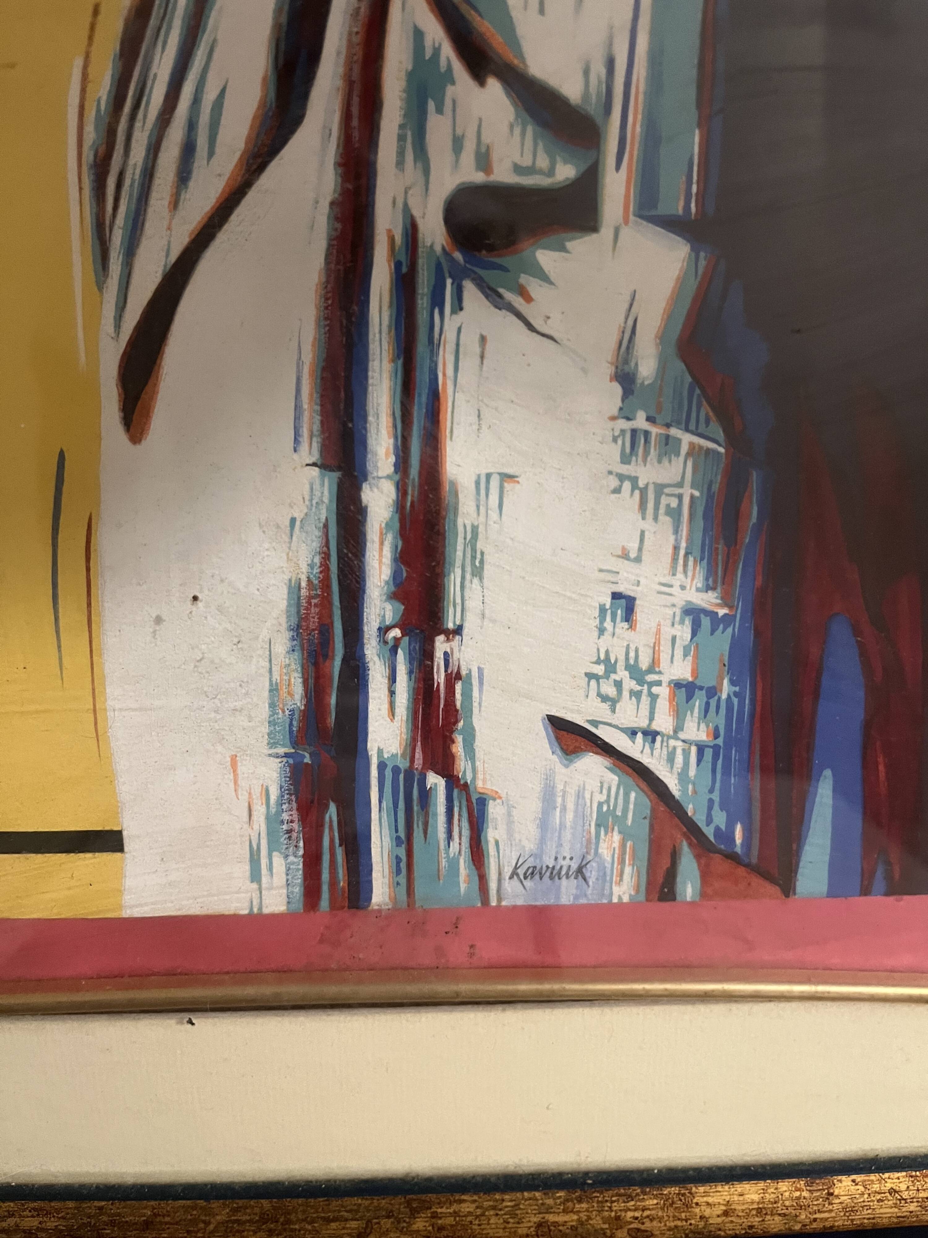 Original graphic artwork “Statue of Liberty in a cage” by Kaviiik – Form