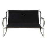 Two-Seater Tubular Lounge Piece, 1970s, Czechoslovakia