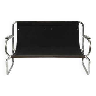 Two-Seater Tubular Lounge Piece, 1970s, Czechoslovakia