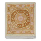 Vintage Turkish hand-knotted rug 133x154 cm