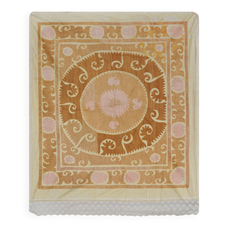 Vintage Turkish hand-knotted rug 133x154 cm