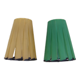 Pair of lampshades for vintage bulb