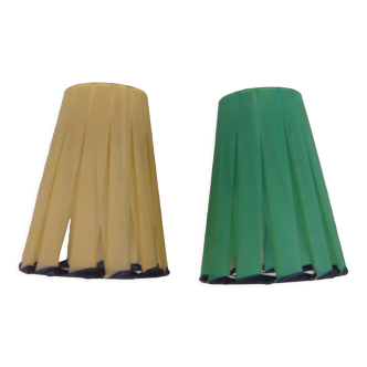 Paire d'abat jours pour ampoule vintage