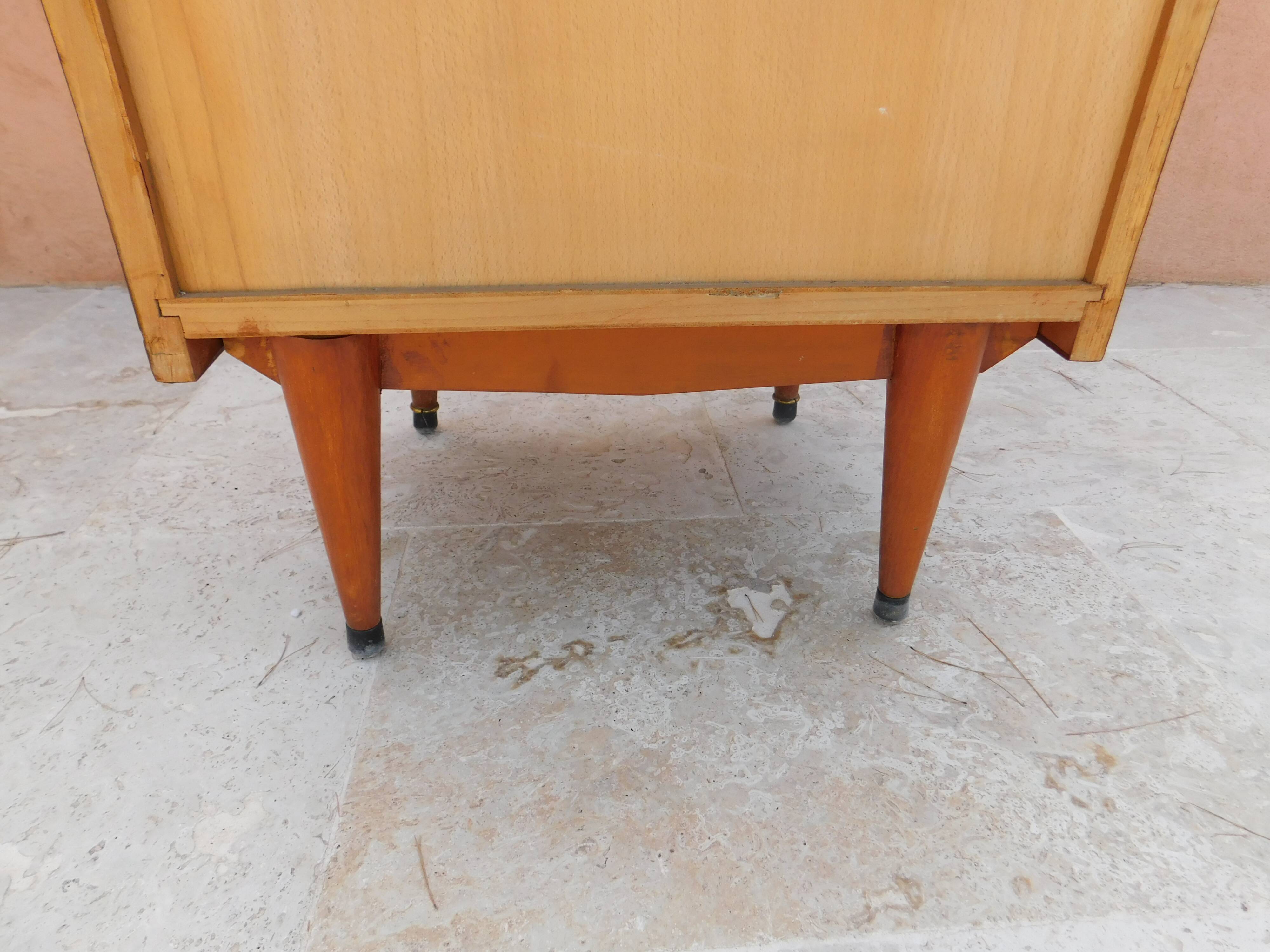 Vintage teak  chest of drawers