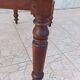 19th-century walnut table