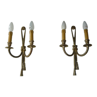 Pair of Louis XVI sconces