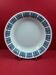 Hollow round plate in Badonviller earthenware Ø 27.7 cm