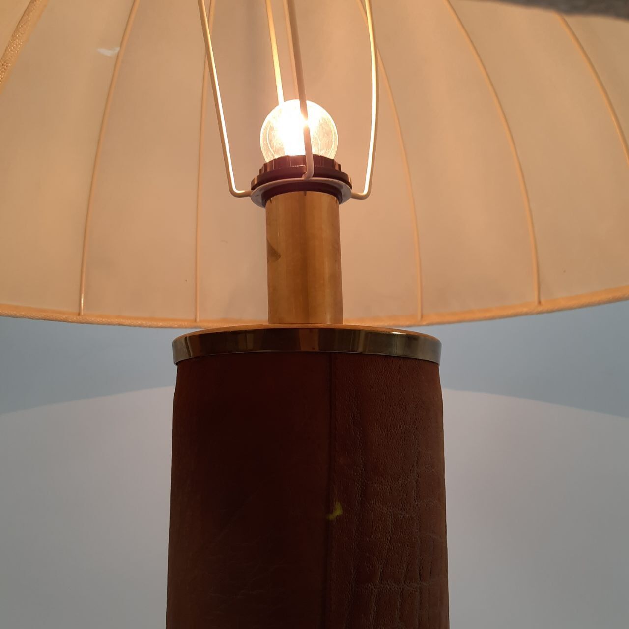 Four table lamps