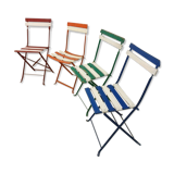 Bistro folding chairs garden