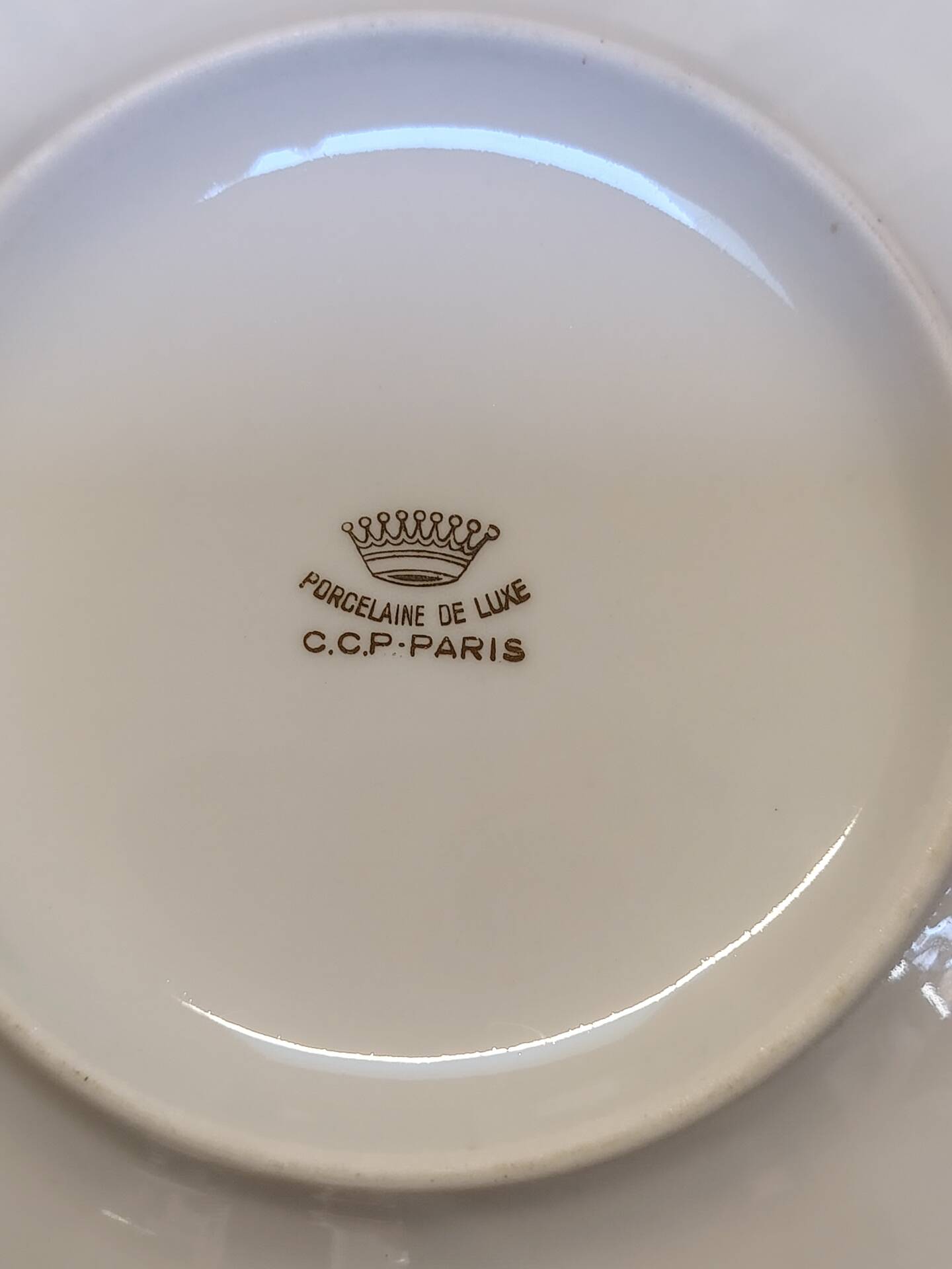 CCP luxury porcelain 12 dessert plates