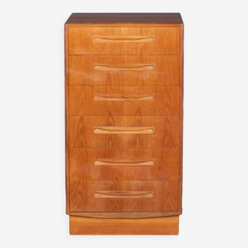 Teak 1960s G Plan Fresco chest Of drawers by Victor Wilkins