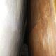 Very large rectangular coffee mirror, bistro XIX eme. 1.96 m/1.50