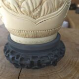 Vase chinois anse tête d'éléphant