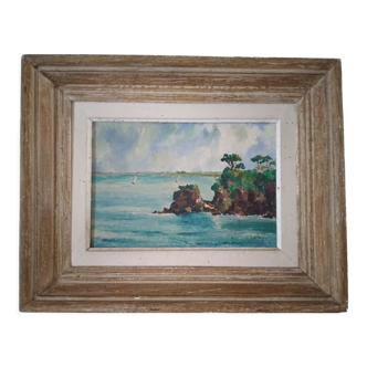 Painting marine painting G.Barbey