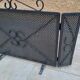 3-leaf iron fireplace screen