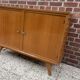 Commode vintage pieds compas