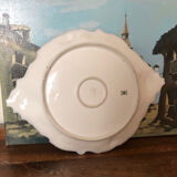 Decorative plate in Limoges porcelain