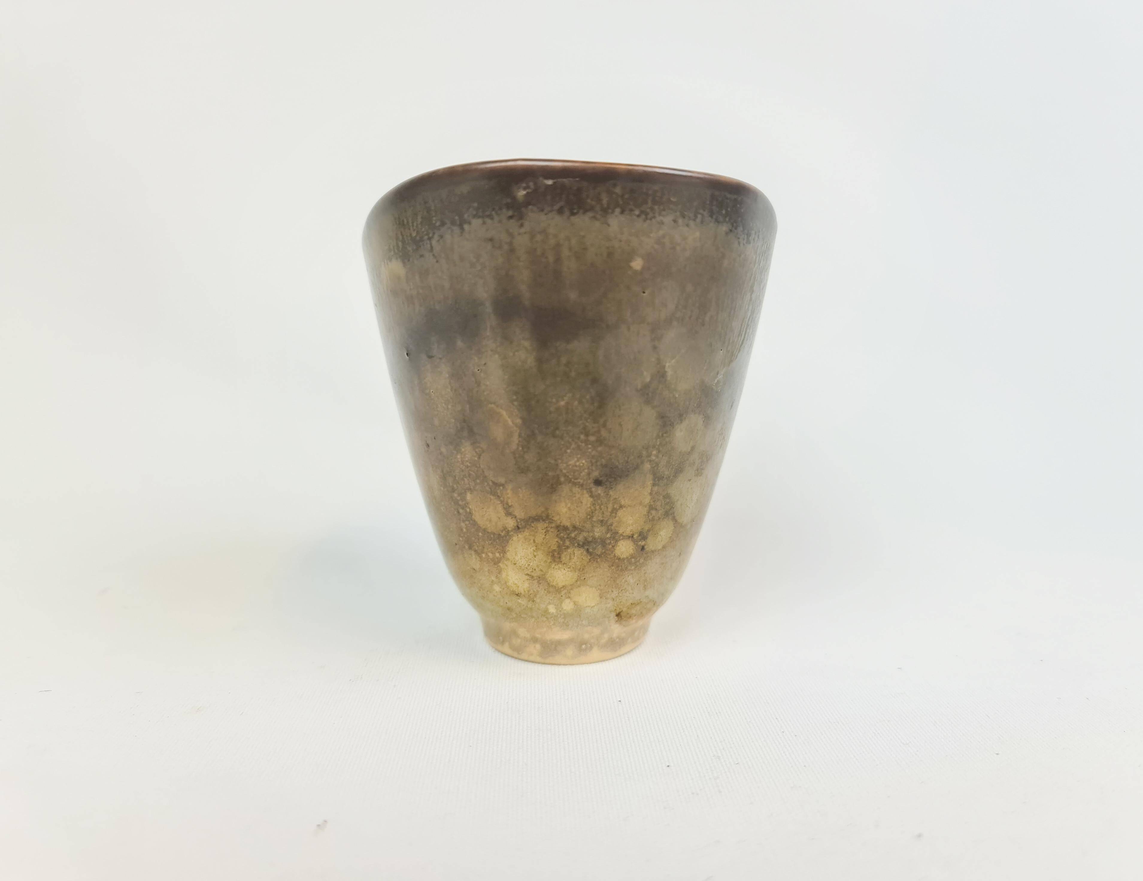 Mid-century ceramic vase by Carl-Harry Stålhane for Rörstrand, Sweden, 1950s.