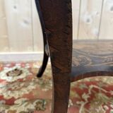 Louis XV style side table in marquetry