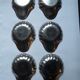 Lot 6 trinket bowls Air France Wiskemann shell shape