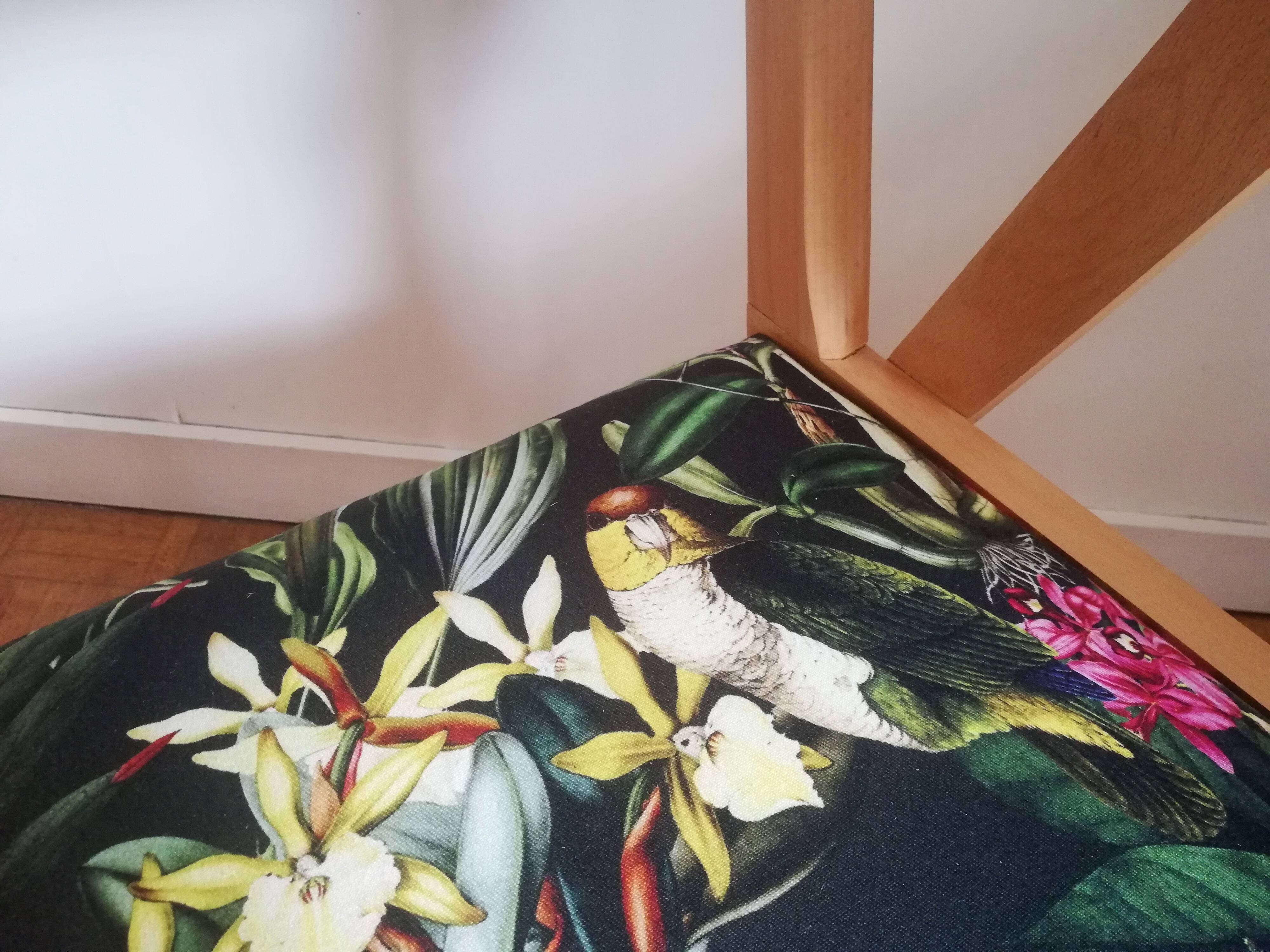 Chair bridge feet compass renovated jungle