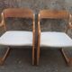Pair of Baumann armchairs 1960