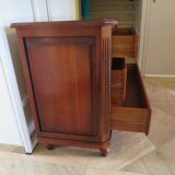 Vintage–Belle commode Louis Philippe-Style Directoire -4 tiroirs-Meriser
