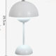 Scandinavian vintage white lamp