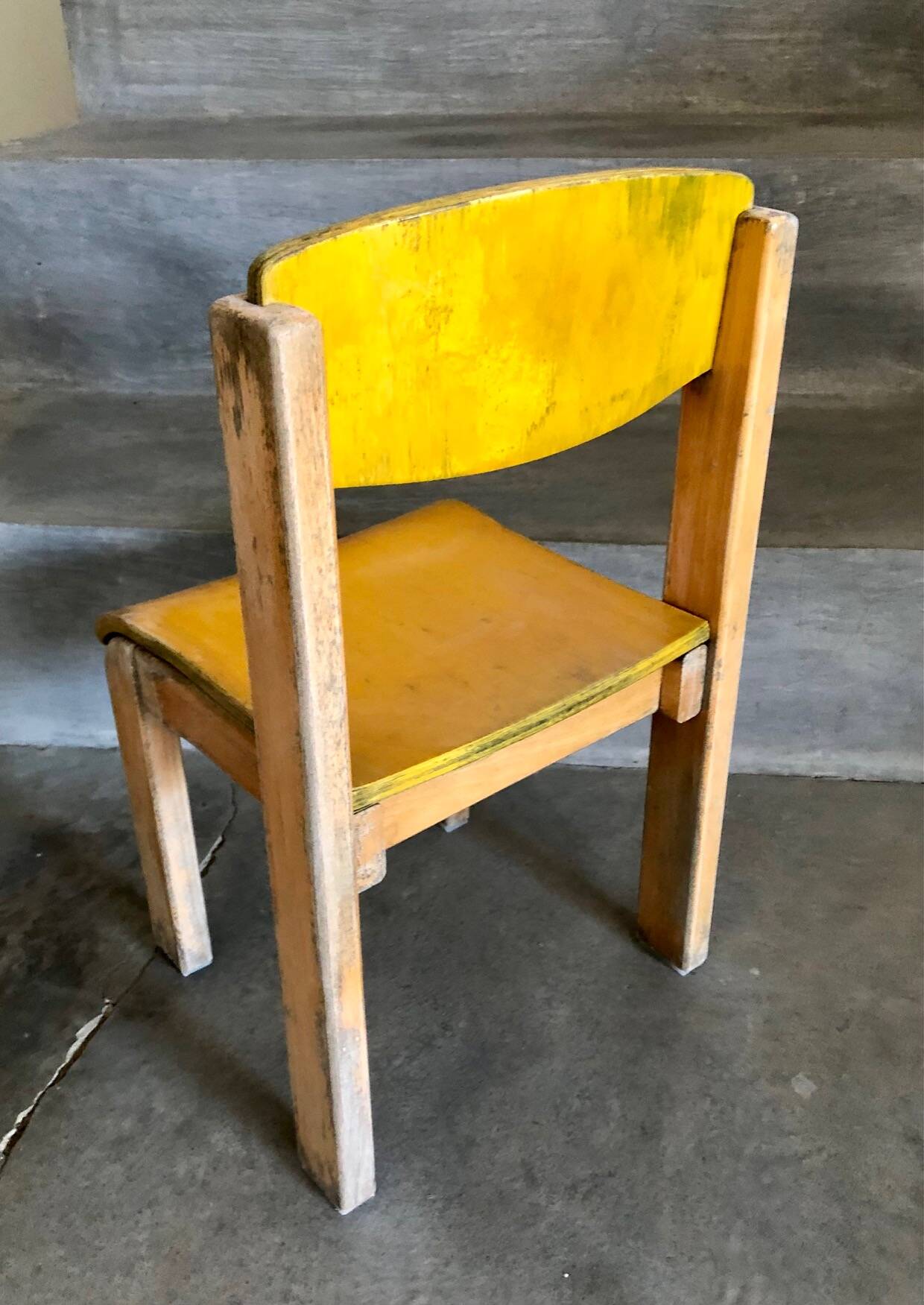 Child's chair from the 1960s