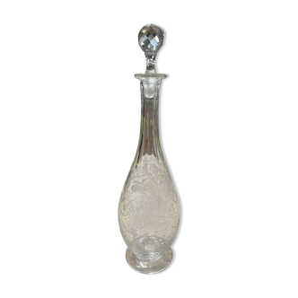 Cognac decanter in baccarat crystal
