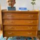 Chest of drawers vintage feet compass
