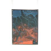 School poster geographical Scandinavia / Germany