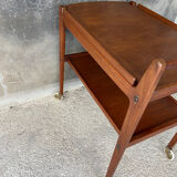 Teak kitchen trolley