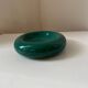 Round green ashtray/pocket organizer by François Chatain, France, 1980