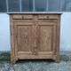 Buffet parisien en sapin brut vintage