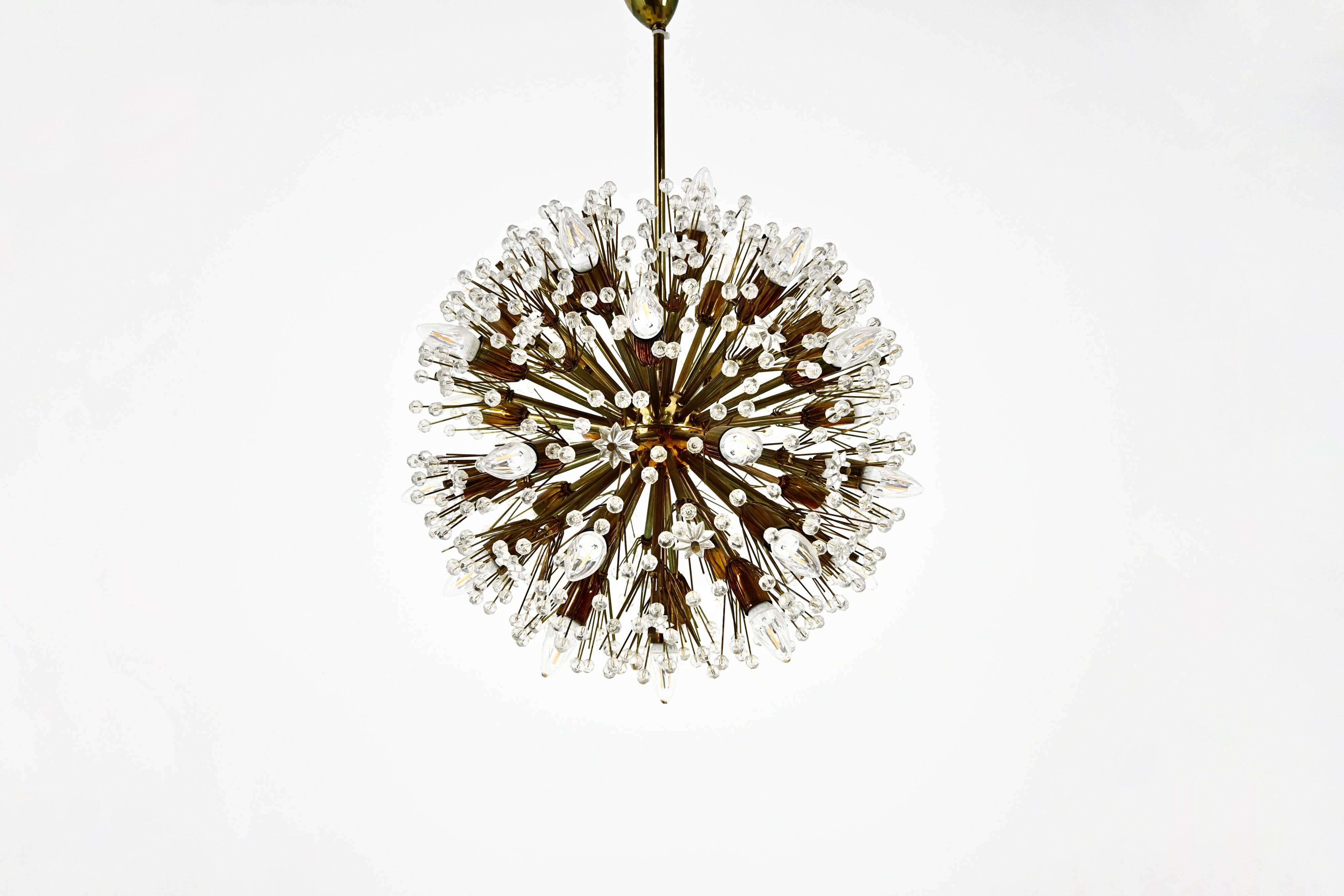 Chandelier by Emil Stejnar for Rupert Nikoll, 1950s