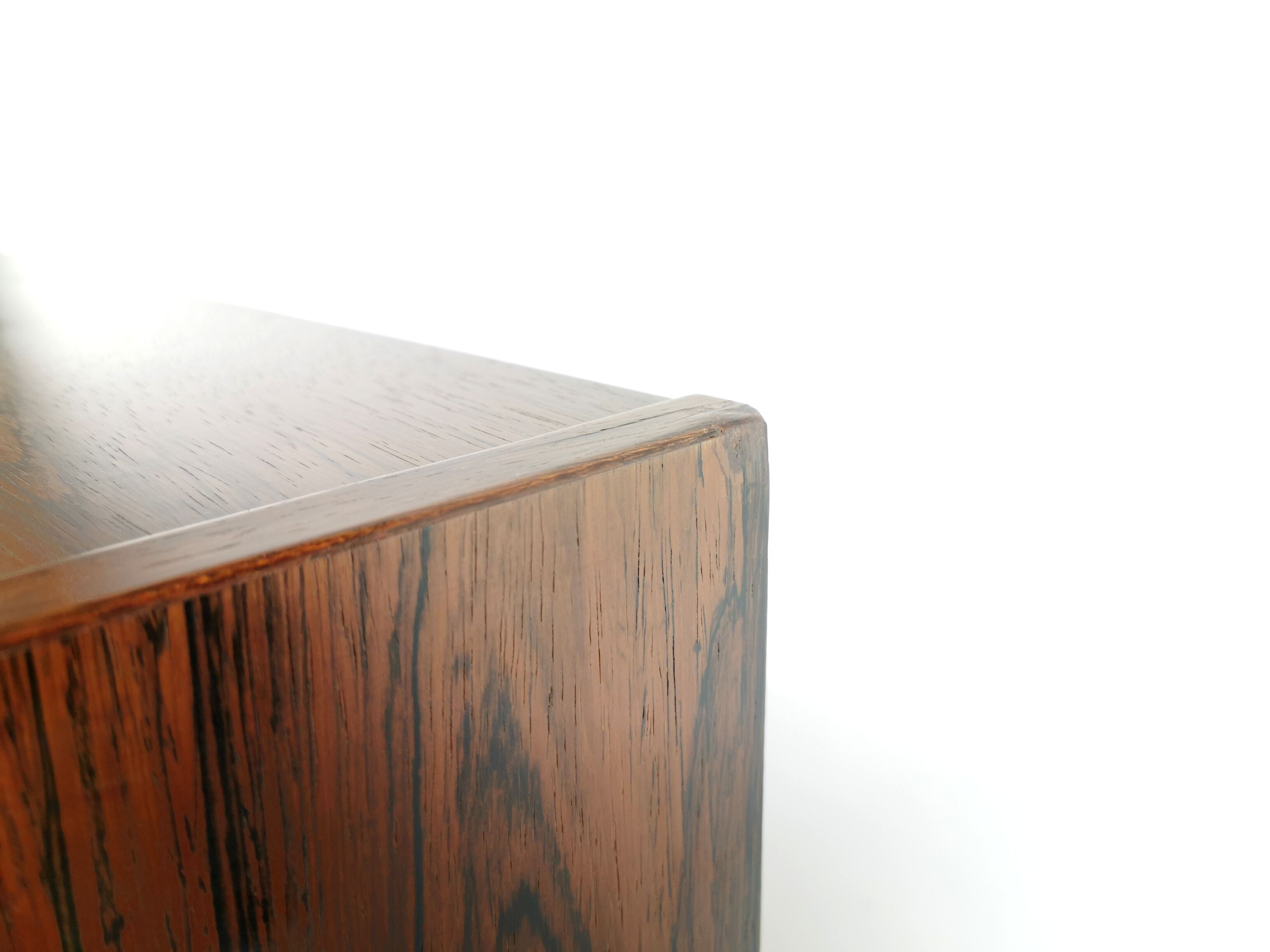 Danish rosewood bookcase cabinet 60s 70s mid century