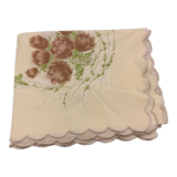 Vintage rectangular tablecloth