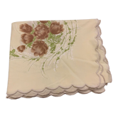 Vintage rectangular tablecloth