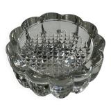 Small glass ashtray in the shape of a flower France Reims Brand MO