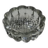 Small glass ashtray in the shape of a flower France Reims Brand MO