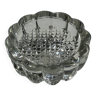 Small glass ashtray in the shape of a flower France Reims Brand MO